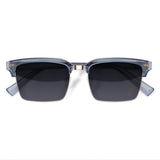 Óculos de Sol | Acetato com Metal Quadrado DM4 Azul