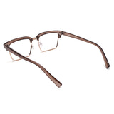 Armação | Acetato com Metal Quadrado DM4 Champanhe