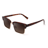 Óculos de Sol | Acetato com Metal Quadrado DM4 Tartaruga