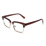 Armação | Acetato com Metal Quadrado DM4 Vinho