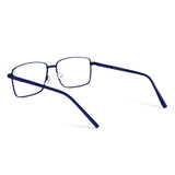 Armação | Metal Retangular Grande DM3 Azul