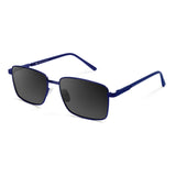 Óculos de Sol | Metal Retangular Grande DM3 Azul