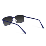 Óculos de Sol | Metal Retangular Grande DM3 Azul