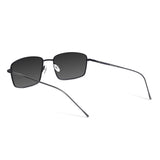 Óculos de Sol | Metal Retangular Grande DM2 Preto
