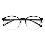 Armação | Redondo Médio B2 Preto Bicolor