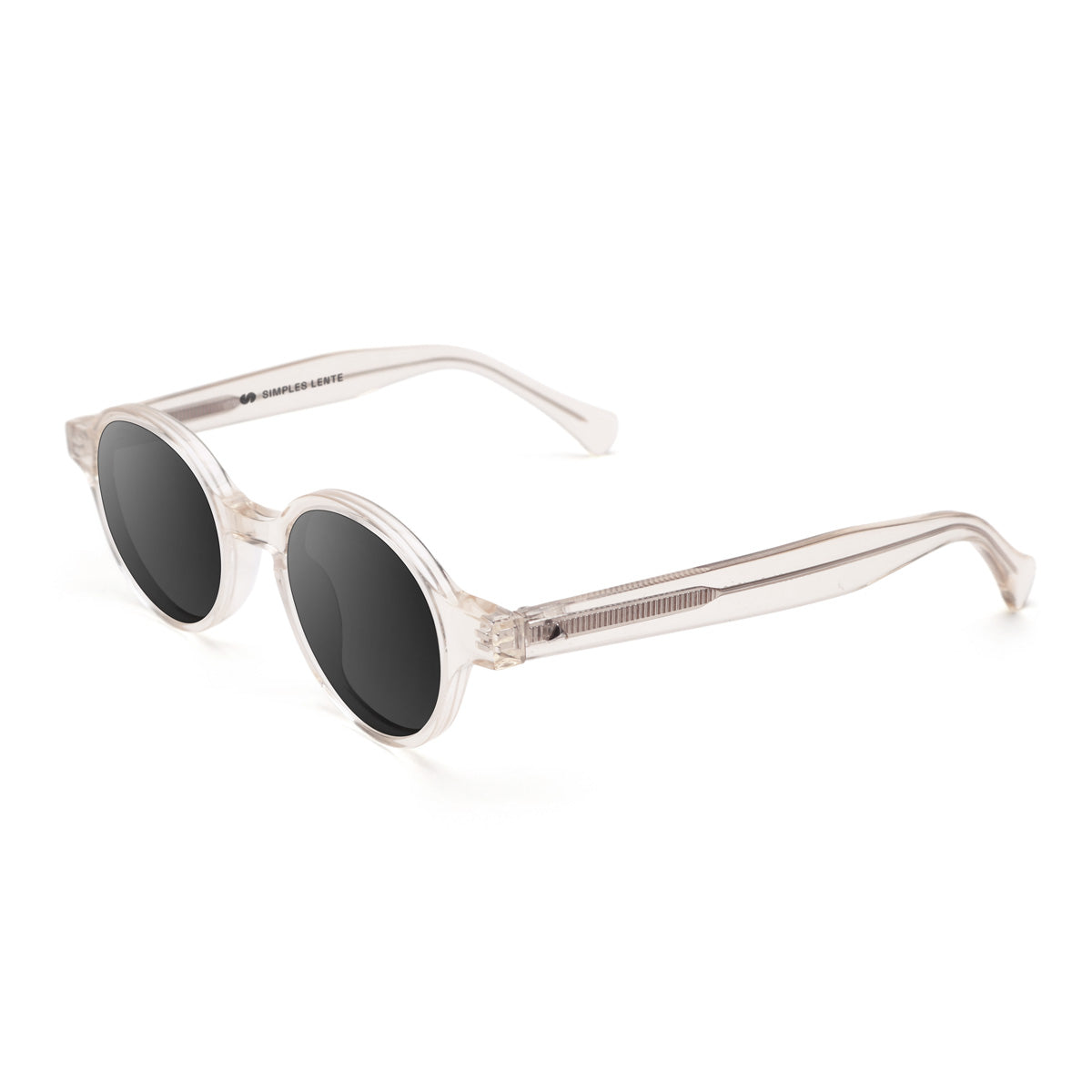 Óculos de Sol | B29 Cristal | Acetato Redondo Pequeno