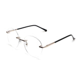 Armação | Sem Aro Redondo Médio BB1 Grafite