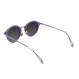 Óculos de Sol | Metal Redondo BM6 Roxo