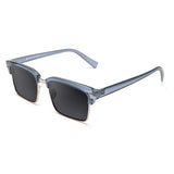 Óculos de Sol | Acetato com Metal Quadrado DM4 Azul