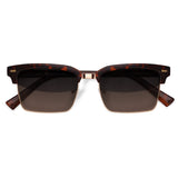 Óculos de Sol | Acetato com Metal Quadrado DM4 Tartaruga