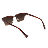 Óculos de Sol | Acetato com Metal Quadrado DM4 Tartaruga