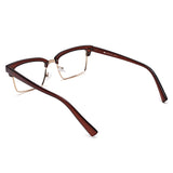 Armação | Acetato com Metal Quadrado DM4 Vinho