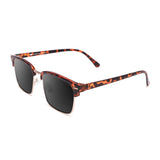 Óculos de Sol | EM12 Tartaruga | Acetato com Metal Quadrado Médio