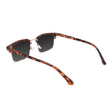 Óculos de Sol | EM12 Tartaruga | Acetato com Metal Quadrado Médio