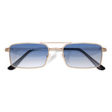 Óculos de Sol | Metal Retangular JM2 Dourado