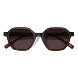 Óculos de Sol | Hexagonal Grande G20 Marrom
