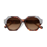 Óculos de Sol | Hexagonal G21 Tartaruga