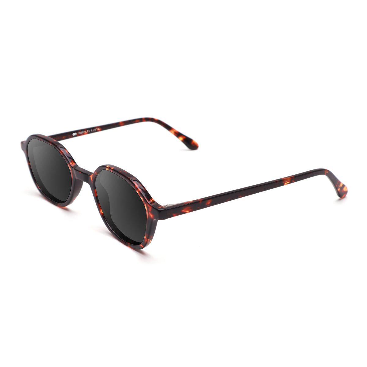 Óculos de Sol | G23 Tartaruga | Acetato Hexagonal Médio