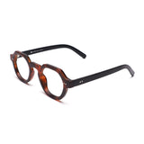 Armação | Geométrico Pequeno G27 Tartaruga Haste Preta