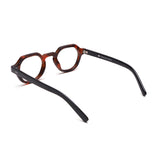 Armação | Geométrico Pequeno G27 Tartaruga Haste Preta