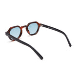 Óculos de Sol | Geométrico Pequeno G27 Tartaruga Haste Preta