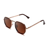 Óculos de Sol | Metal Geométrico GM4 Dourado