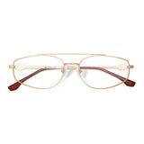 Armação | Metal Geométrico Médio GM6 Dourado