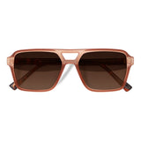 Óculos de Sol | Aviador Grande H2 Caramelo Fosco