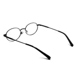 Armação | Metal Oval Grande IM3 Preto