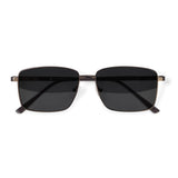 Óculos de Sol | Metal Retangular Grande DM3 Bronze