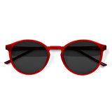 Óculos de Sol | B03 Vermelho | Redondo Médio