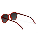 Óculos de Sol | B03 Vermelho | Redondo Médio