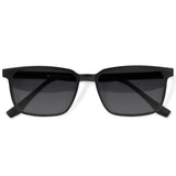 Óculos de Sol | Retangular Grande D4 Preto Fosco