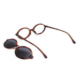 Armação | Clip-On Oval iC1 Havana