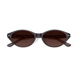 Óculos Clip-On | iC2 Marrom | Oval Grande