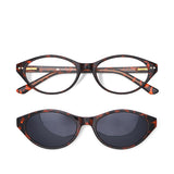 Óculos Clip-On | iC2 Tartaruga | Oval Grande