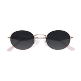 Óculos de Sol | Metal Oval iM5 Dourado