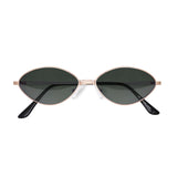 Óculos de Sol | Metal Oval iM6 Dourado