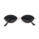 Óculos de Sol | Metal Oval iM6 Dourado
